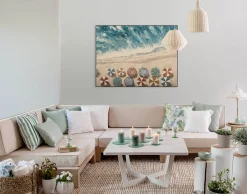 Handgemaltes Gemälde 'Erholung am Meer' 100x75cm | inkl. Echtheitszertifikat