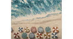 Handgemaltes Gemälde 'Erholung am Meer' 100x75cm | inkl. Echtheitszertifikat