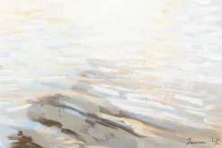 Handgemaltes Gemälde 'Erwachendes Meer' 100x75cm | inkl. Echtheitszertifikat