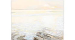 Handgemaltes Gemälde 'Erwachendes Meer' 100x75cm | inkl. Echtheitszertifikat