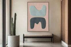 Handgemaltes Gemälde 'Ethereal Pantomime' 50x70cm | inkl. Echtheitszertifikat