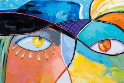 Handgemaltes Gemälde 'Face to Face' 75x100cm | inkl. Echtheitszertifikat