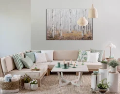 Handgemaltes Gemälde 'Fallende Blätter' 90x60cm | inkl. Echtheitszertifikat