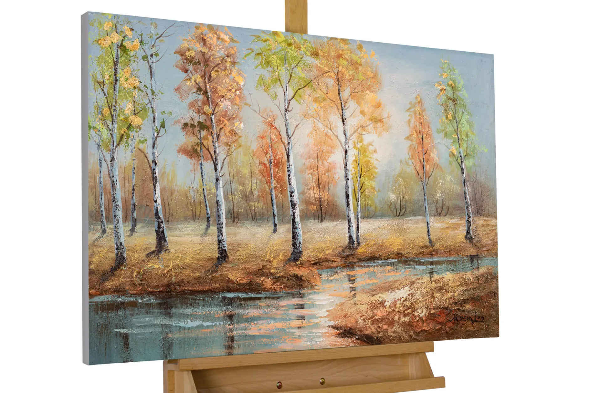 Handgemaltes Gemälde 'Fall Melancholy' | inkl. Echtheitszertifikat