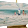 Handgemaltes Gemälde 'Familienzeit' 120x60cm | inkl. Echtheitszertifikat