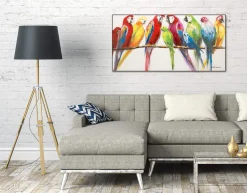Handgemaltes Gemälde 'Familienportrait' 120x60cm | inkl. Echtheitszertifikat