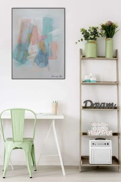 Handgemaltes Gemälde 'Farben des Glücks' 75x100cm | inkl. Echtheitszertifikat