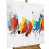 Handgemaltes Gemälde 'Fearless' 80x80cm | inkl. Echtheitszertifikat