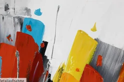 Handgemaltes Gemälde 'Fearless' 80x80cm | inkl. Echtheitszertifikat