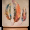 Handgemaltes Gemälde 'Federleicht' 60x60cm | inkl. Echtheitszertifikat