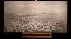 Handgemaltes Gemälde 'Field of Scent' 120x60cm | inkl. Echtheitszertifikat