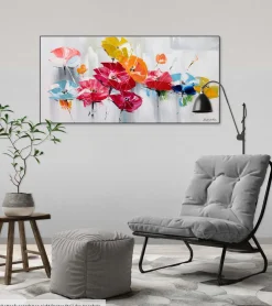 Handgemaltes Gemälde 'Finally Spring' 100x50cm | inkl. Echtheitszertifikat
