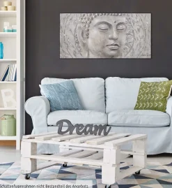 Handgemaltes Gemälde 'Find your Inner Peace' 120x60cm | inkl. Echtheitszertifikat