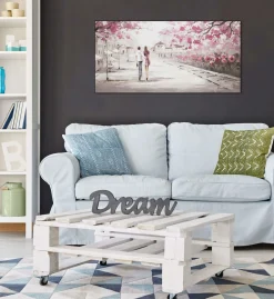 Handgemaltes Gemälde 'First Date' 120x60cm | inkl. Echtheitszertifikat
