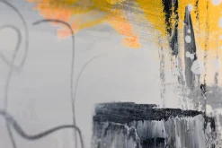 Handgemaltes Gemälde 'Flammende Sehnsucht' 102,5x77,5cm | inkl. Echtheitszertifikat