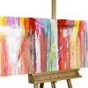 Handgemaltes Gemälde 'Fließende Geborgenheit' 150x50cm | inkl. Echtheitszertifikat