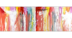 Handgemaltes Gemälde 'Fließende Geborgenheit' 150x50cm | inkl. Echtheitszertifikat