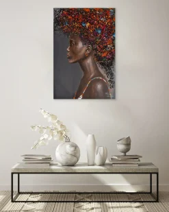 Handgemaltes Gemälde 'Floras Schönheit' 60x90cm | inkl. Echtheitszertifikat
