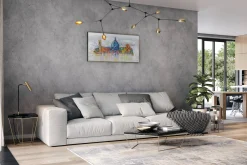 Handgemaltes Gemälde 'Florence Skyline Silhouette' 120x60cm | inkl. Echtheitszertifikat