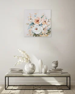 Handgemaltes Gemälde 'Flower Greetings' | inkl. Echtheitszertifikat