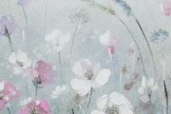 Handgemaltes Gemälde 'Flowery Meadow' 60x60cm | inkl. Echtheitszertifikat