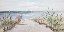 Handgemaltes Gemälde 'Follow the Path' 120x60cm | inkl. Echtheitszertifikat