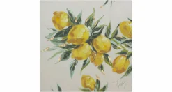Handgemaltes Gemälde 'Früchte des Südens' 50x50cm | inkl. Echtheitszertifikat