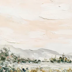 Handgemaltes Gemälde 'Frühlingslandschaft' | Echtheitszertifikat inklusive