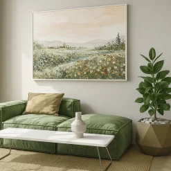 Handgemaltes Gemälde 'Frühlingslandschaft' | Echtheitszertifikat inklusive