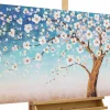 Handgemaltes Gemälde 'Frühlingsabend' 120x60cm | inkl. Echtheitszertifikat