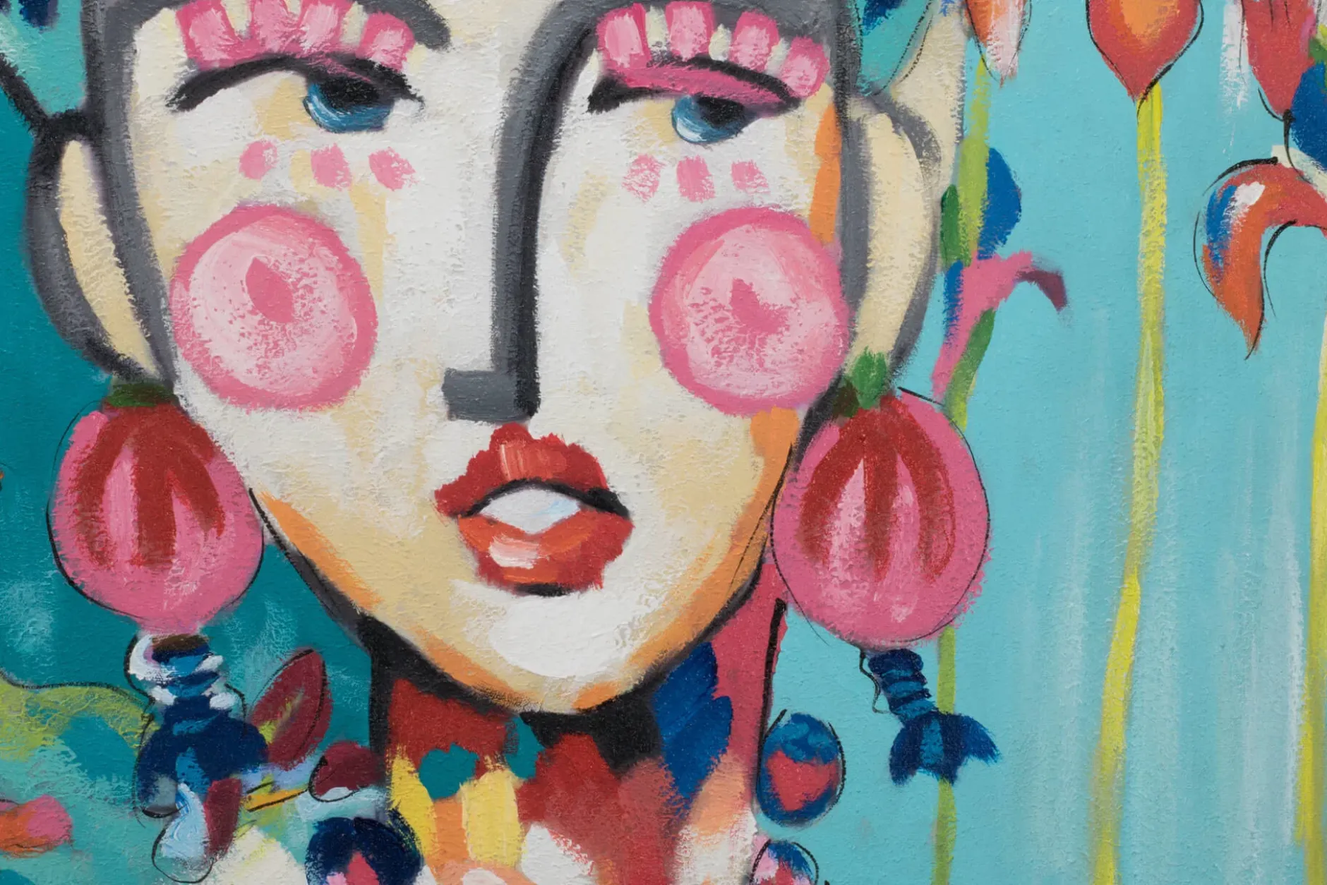 Handgemaltes Gemälde 'Frida in Trad' | inkl. Echtheitszertifikat