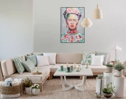 Handgemaltes Gemälde 'Frida' 60x90cm | inkl. Echtheitszertifikat
