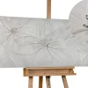 Handgemaltes Gemälde 'Frozen Flowers' 150x50cm | inkl. Echtheitszertifikat