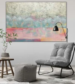 Handgemaltes Gemälde 'Gedanken sind frei' 120x80cm | inkl. Echtheitszertifikat