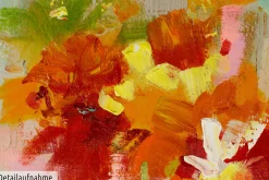 Handgemaltes Gemälde 'Gefühlsexplosion' 80x120cm | inkl. Echtheitszertifikat