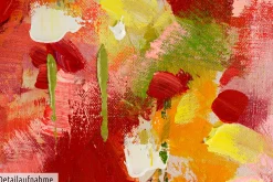 Handgemaltes Gemälde 'Gefühlsexplosion' 80x120cm | inkl. Echtheitszertifikat