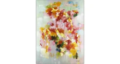 Handgemaltes Gemälde 'Gefühlsexplosion' 80x120cm | inkl. Echtheitszertifikat