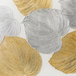 Handgemaltes Gemälde 'Gefrostetes Gold' | Echtheitszertifikat inklusive