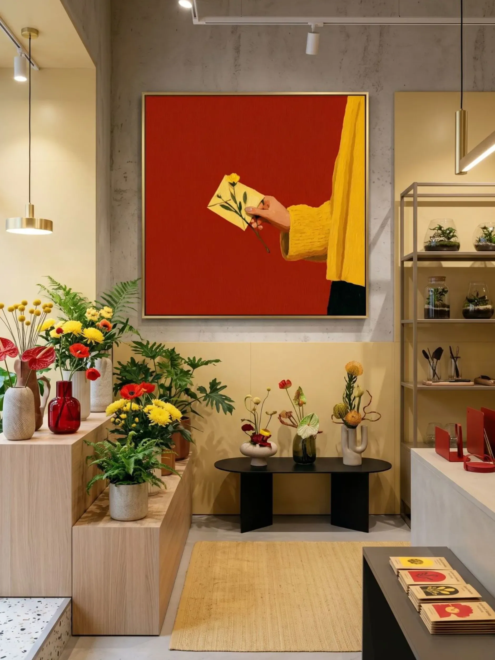 Handgemaltes Gemälde 'Geheimer Liebesbrief' | Echtheitszertifikat inklusive