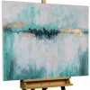 Handgemaltes Gemälde 'Geheimnis des Wassers' 100x75cm | inkl. Echtheitszertifikat