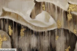 Handgemaltes Gemälde 'Gemeinsam ans Ziel' 120x60cm | inkl. Echtheitszertifikat