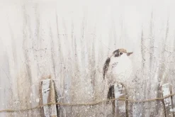 Handgemaltes Gemälde 'Gesang der Vögel' 150x50cm | inkl. Echtheitszertifikat