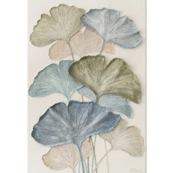 Handgemaltes Gemälde 'Ginkgo-Rhythmus' | Echtheitszertifikat inklusive