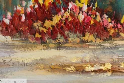 Handgemaltes Gemälde 'Girdle of Flowers' 120x60cm | inkl. Echtheitszertifikat