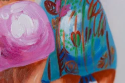 Handgemaltes Gemälde 'Girls Night' 120x60cm | inkl. Echtheitszertifikat