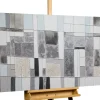 Handgemaltes Gemälde 'Glashaus' 120x60cm | inkl. Echtheitszertifikat