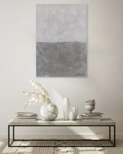Handgemaltes Gemälde 'Gloomy Skyline' 70x100cm | inkl. Echtheitszertifikat