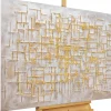 Handgemaltes Gemälde 'Glossy Maze' 100x75cm | inkl. Echtheitszertifikat
