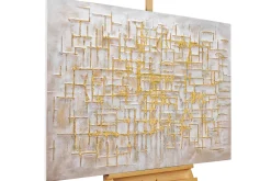 Handgemaltes Gemälde 'Glossy Maze' 100x75cm | inkl. Echtheitszertifikat