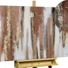 Handgemaltes Gemälde 'Golden brown Harmony' 100x75cm | inkl. Echtheitszertifikat